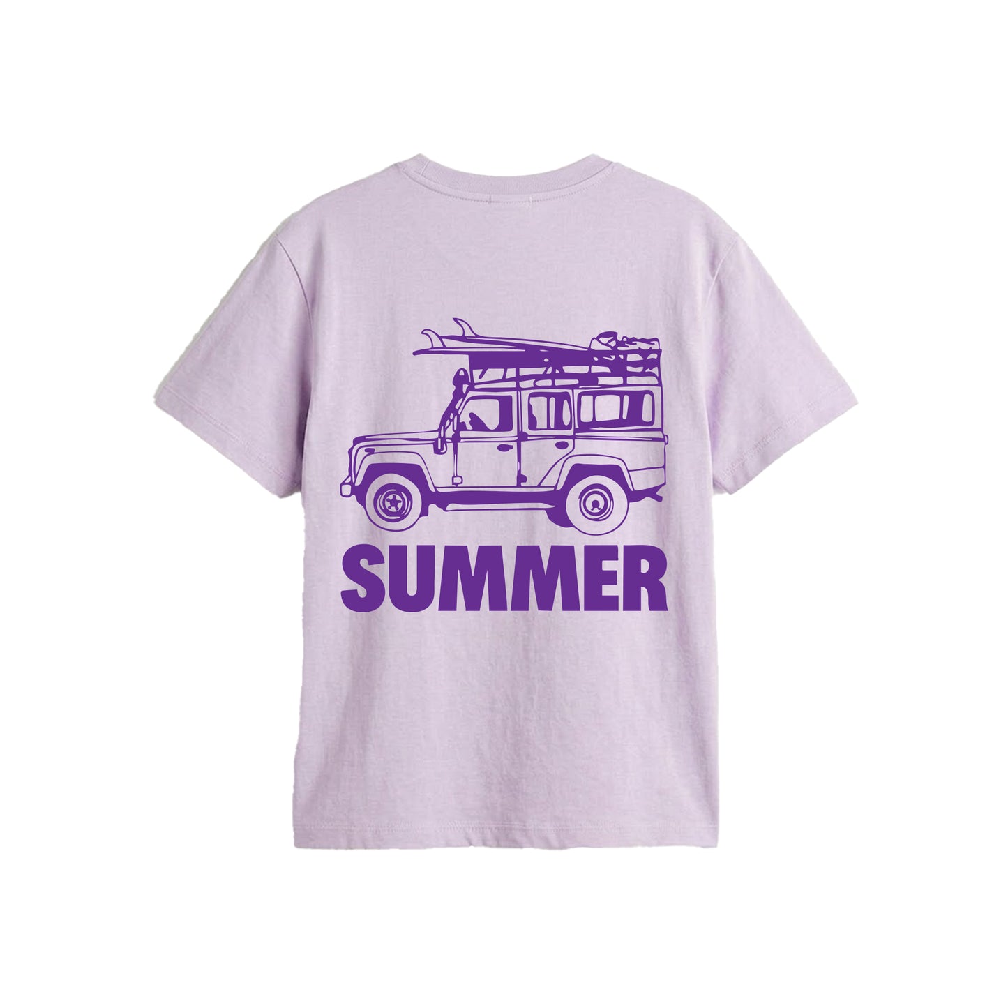 SUMMER light purple t-shirt
