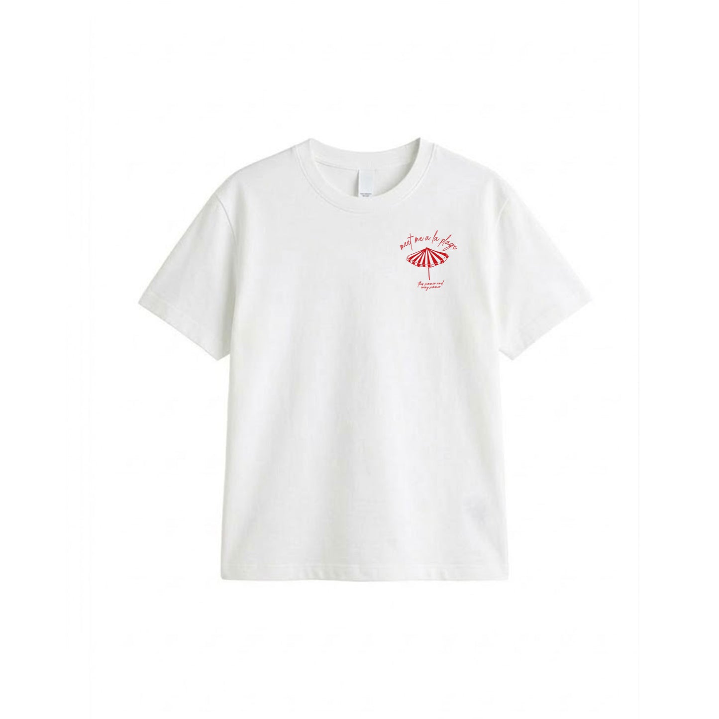 meet me a la plage tshirt