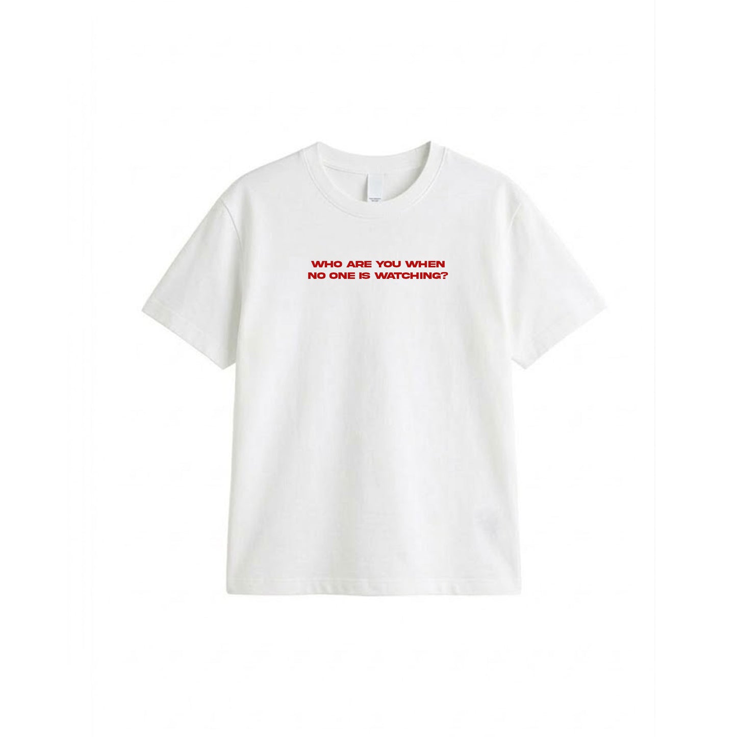 white t-shirt