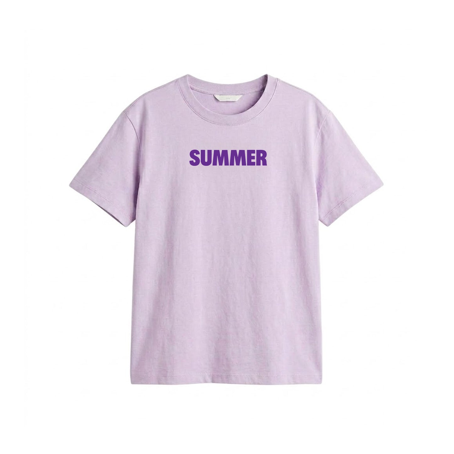 SUMMER light purple t-shirt