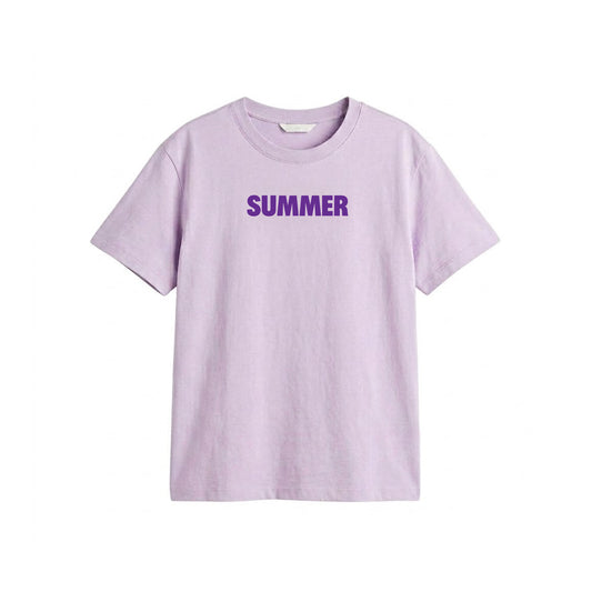 SUMMER light purple t-shirt