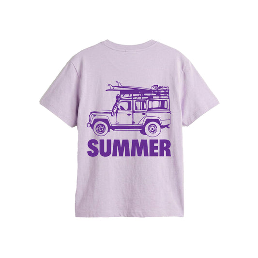 SUMMER light purple t-shirt